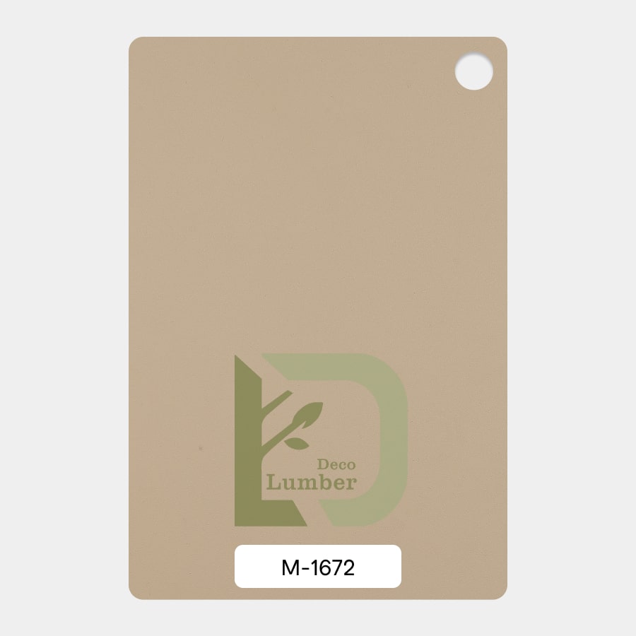 روکش وکیوم ممبران کرم مات کد M-1672 با بافت سوزنی - محصولی از لامبردکو