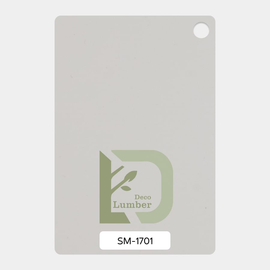 روکش وکیوم ممبران سفید سوپر مات کد SM-1701 با بافت صاف و مخملی - محصولی از لامبردکو