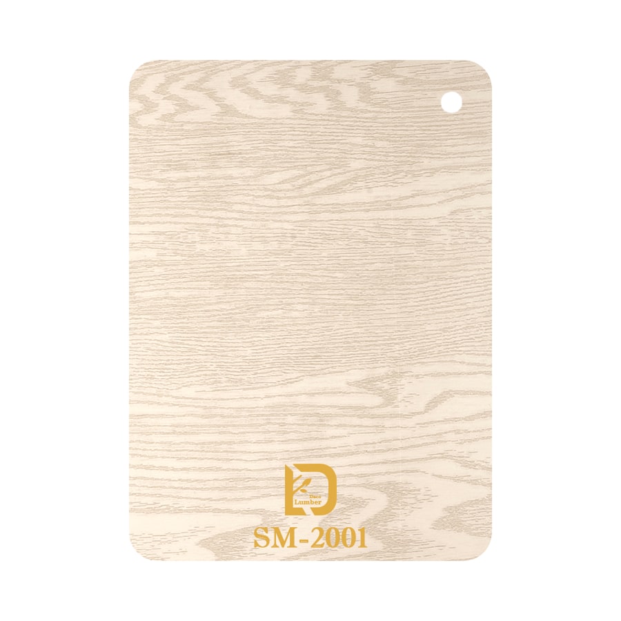 روکش وکیوم ممبران اکسترا نقره‌ای ریز طرح چوب سوپر مات کد SM-2001 با بافت صاف با طرح چوب - محصولی از لامبردکو