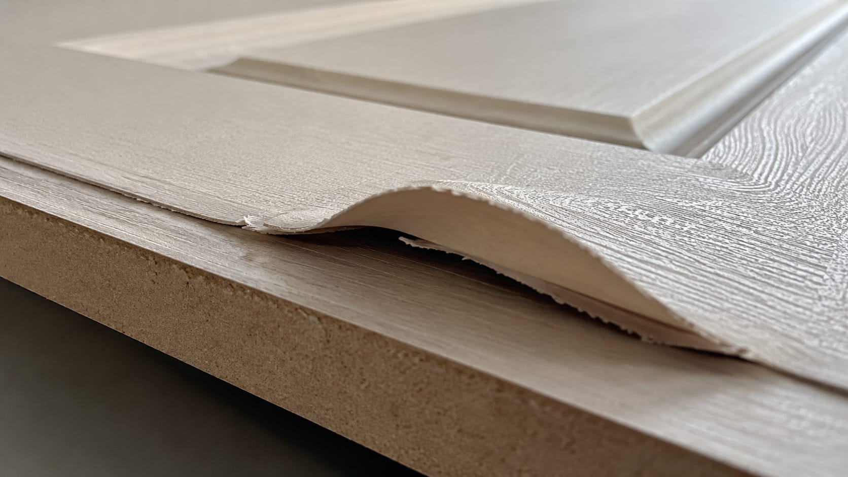 جدا شدن روکش PVC از سطح MDF در فرآیند وکیوم ممبران